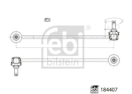 Link/Coupling Rod, stabiliser bar